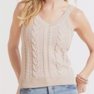 NWOT Evereve Cable Sweater Tank